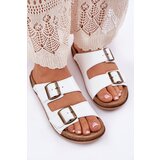 Inblu Ladies Leather Slippers With Clear Cene