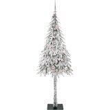  Božićno drvce s 150 LED svjetlima Bijelo 150 cm PE i čelik | shoptok.hr