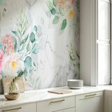  Foto tapeta - Flowery Marble 250x175 | shoptok.hr