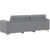  Trosjed Sofa Svijetlo siva 220x78x80 cm Tkanina | shoptok.hr
