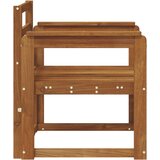  Set vanjskih sofa Čvrsto drvo akacije Prirodna | shoptok.hr