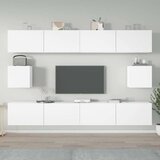  6-dijelni set TV ormarića bijeli od konstruiranog drva | shoptok.hr