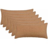  Presvlaka za jastuk 6 pcs HEERLEN Bež 40 x 70 cm Bouclé | shoptok.hr