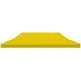 Krov za šator za zabave 6 x 3 m žuti 270 g/m² | shoptok.hr