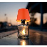 Globo 58488R-LED Dodirni prigušiva punjiva spoljna stona lampa VANNIE 3W/5V IP54 1800mAh crvena | Eponuda.com