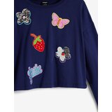 Desigual Majica marine / mešane barve | Shoptok.si