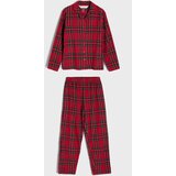 Sinsay Dvodijelna pamučna pidžama s božićnim motivom | shoptok.hr