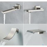EYN Podometni tuš panel iz medenine | Tuš panel PT04042 — Fiksni — 20 cm | Shoptok.si