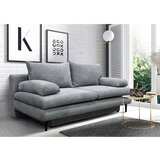 P & B ZOFA S POSTELJNO FUNKCIJO, svetlo siva tekstil | Shoptok.si