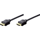 Digitus HS HDMI priključni kabel [1x HDMI-utikač<=> 1x HDMI-utikač] 5m, crn Cijene