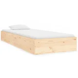 Okvir za krevet od masivnog drva 90 x 190 cm jednokrevetni