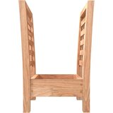  Stalak za časopise 40 x 26,5 x 38,5 cm od masivnog drva oraha | Eponuda.com