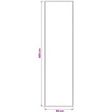  Tepih Antracit 50 x 400 cm 100% poliester 3 mm Mogu se prati | shoptok.hr
