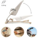 Kinderkraft Ležaljka MIMI, bež lesena | Shoptok.si