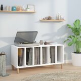 Ormarić za ploče bijeli 100 x 38 x 48 cm od konstruiranog drva | shoptok.hr