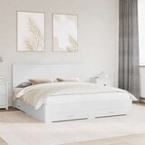  Okvir za krevet Bijelo 180 x 200 cm Konstruirano drvo | shoptok.hr