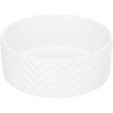 Trixie teksturisana keramička činija sa mat završnicom, crna ili bela 0.4 l prečnik 13 cm | Eponuda.com