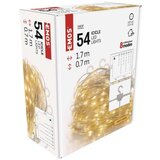  LED božična drop veriga – ledene sveče, 1,7 m, zunanja in notranja, topla bela, programi | Shoptok.si