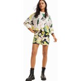 Desigual Pulover 'TROPI' bež / žuta / zelena / svijetloroza | shoptok.hr