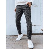 DStreet Spodnie męskie dresowe ciemnoszare | shoptok.hr
