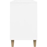 Ormarić Omarica za čevlje visok sijaj bela 102x36x60 cm inženirski les, (20709742) | Shoptok.si