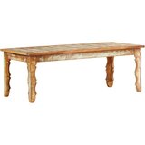 vidaXL Klubska mizica 110x50x40 cm trden predelan les, (20715519) Cene