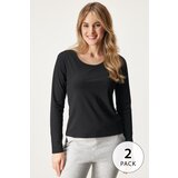 Astratex 2PACK Pamučna majica dugih rukava Kassidy | shoptok.hr