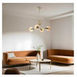 Opviq nevada 4 Lü eskitme bal Camlı avize ambergold chandelier | Eponuda.com
