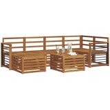  Setovi sofa Prirodna Čvrsto drvo akacije | shoptok.hr