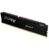 Kingston FURY Memorija DDR5 64GB 6000MHz CL40 DIMM (Kit of 2) Beast crnaXMP | shoptok.hr