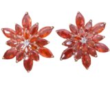  Naušnice FA-28219 - Crvena KP28219 | shoptok.hr