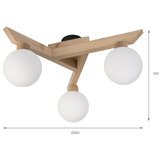  plafonski luster antonio 3xG9/5W/230V hrast/bela | Eponuda.com