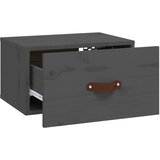 vidaXL Stenska nočna omarica siva 40x29,5x22 cm | Shoptok.si