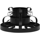  Stalak za božićno drvce crni 29 x 29 x 15,5 cm | shoptok.hr