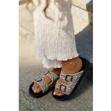 D.Franklin Suede Women's Slippers With Buckles | ePonuda.com