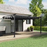 Gazebo Antracit 400 x 300 x 200 cm Poliester Slike