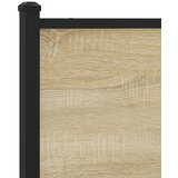  Metalni okvir kreveta bez madraca boja hrasta sonome 160x200 cm | shoptok.hr
