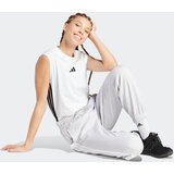 Adidas Športne hlače 'Essentials' svetlo siva / bela | Shoptok.si