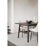 Rowico Temno rjava jedilna miza v hrastovem dekorju 100x220 cm Plainfield – | Shoptok.si