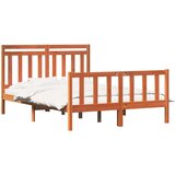  Konstrukcija postelje 2 pcs Voskast rjav 150 x 200 cm, (5000102347) | Shoptok.si