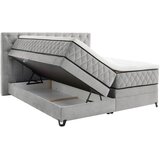 Modern Living Postelja Boxspring Carmen, Srebrna, 180x200 | Shoptok.si