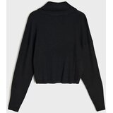 Sinsay Rebrasti džemper half-zip s viskozom Slike