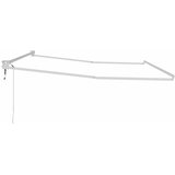  Sklopiva konstrukcija tende Bijeli 500 × 300 cm Aluminij | shoptok.hr