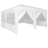 Šator za zabave Bijelo 400 x 400 x 266 cm Polietilen | shoptok.hr