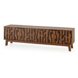 Marckeric Smeđa TV komoda 180x50 cm Kantu – | shoptok.hr