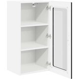 vidaXL Stenska kuhinjska omarica s polico 2 pcs Črna 40 x 31 x 80 cm | Shoptok.si