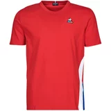 Le Coq Sportif Majice s kratkimi rokavi TRI TEE SS N 1 Rdeča