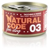 Natural Code dog konzerva za pse - Turkey and Potatoes 90g Cene
