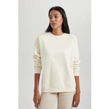 Defacto Relax Fit Crew Neck Thick Sweatshirt Cene