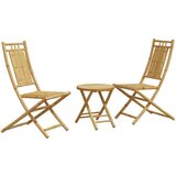  3-dijelni bistro set od bambusa | shoptok.hr